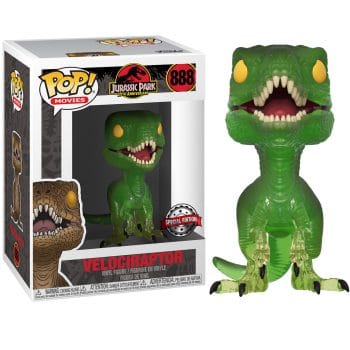 Comprar funko de y camiseta jurassic park velociraptor exclusivo al mejor precio en nuestra tienda Play&Toy