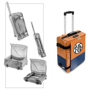maleta de trolley dragon ball