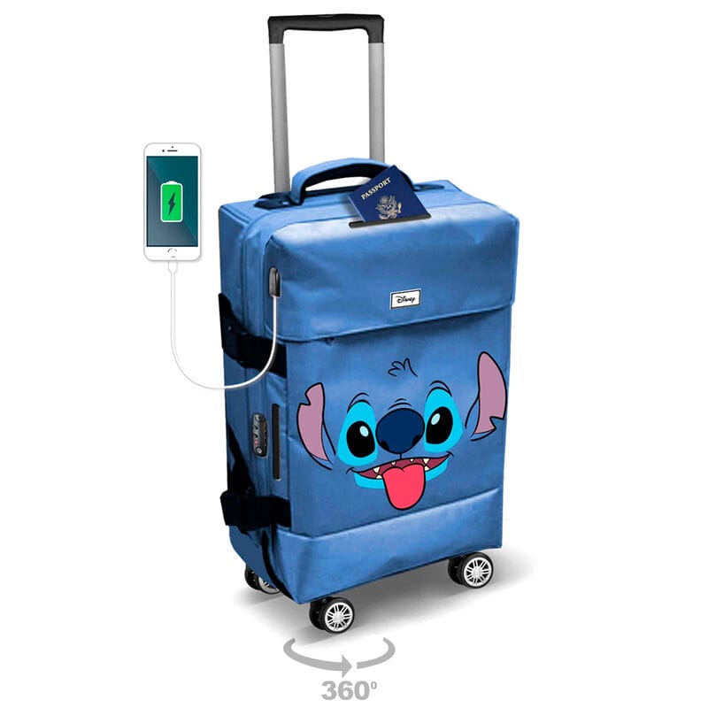 maleta de trolley stitch