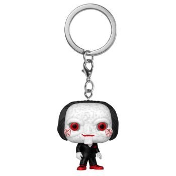 llavero de pocket pop saw billy the puppet