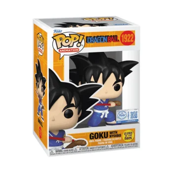 Imagen exclusiva Funko Pop Dragonball – Goku With Nyoibou – Gitd 1922 – Exclusivo de Play&Toy