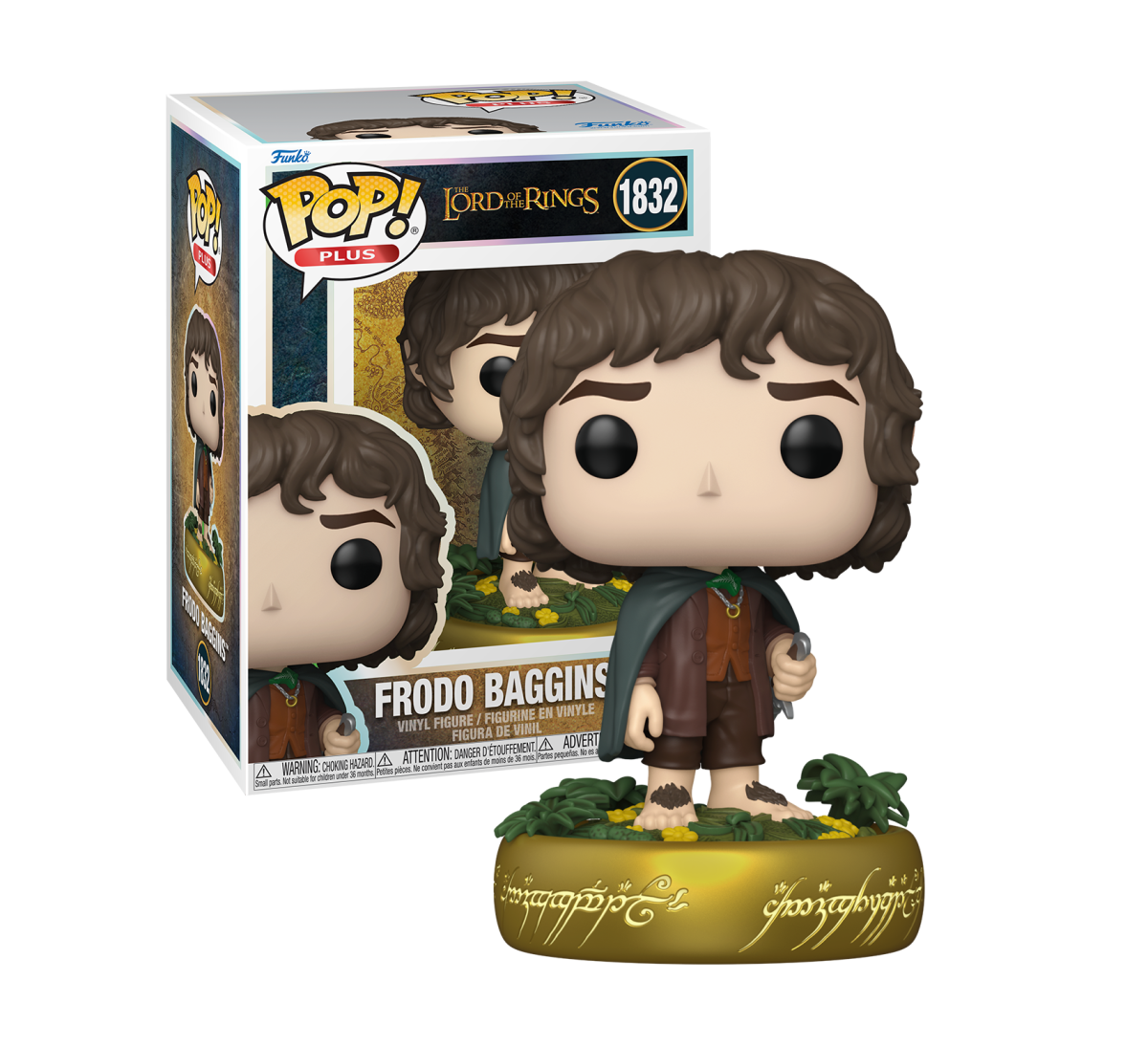 Imagen exclusiva Funko Pop Plus Frodo Baggins Glow Composicion.png de Play&Toy