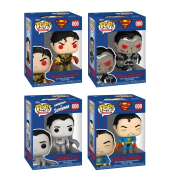 Funko Pop DCs Superman Through the Ages – 4 Pop Bundle