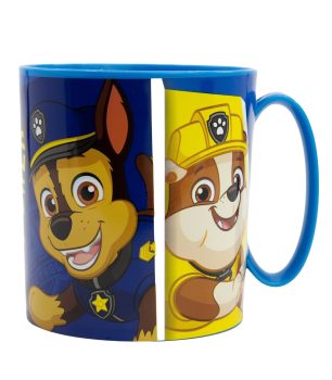 Taza infantil de la Patrulla Canina especial microondas 390ml